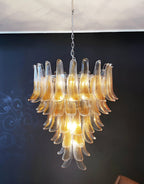 Veyrenwood Glass Chandelier-Moonnatur