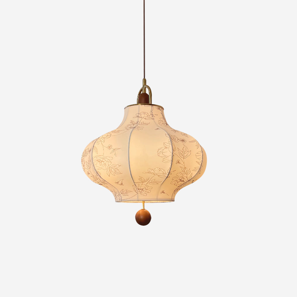 Finverhaven Fabric Pendant Light-Moonnatur