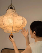 Finverhaven Fabric Pendant Light-Moonnatur