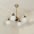 Pardenena Glass Chandelier-Moonnatur