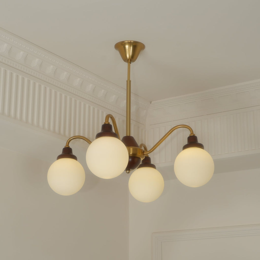 Pardenena Glass Chandelier-Moonnatur