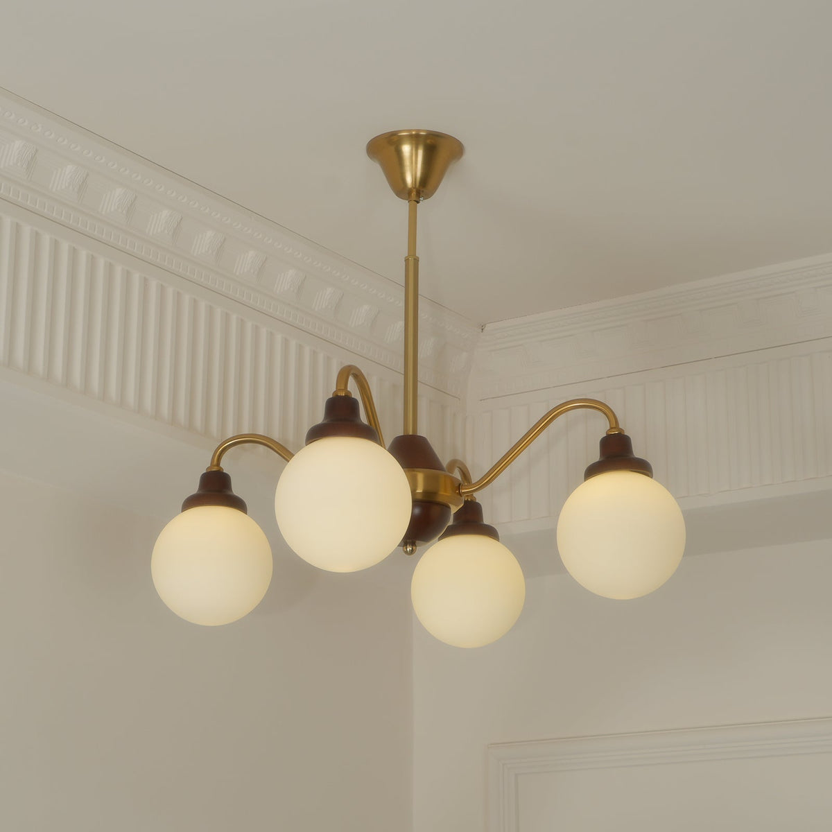 Pardenena Glass Chandelier-Moonnatur