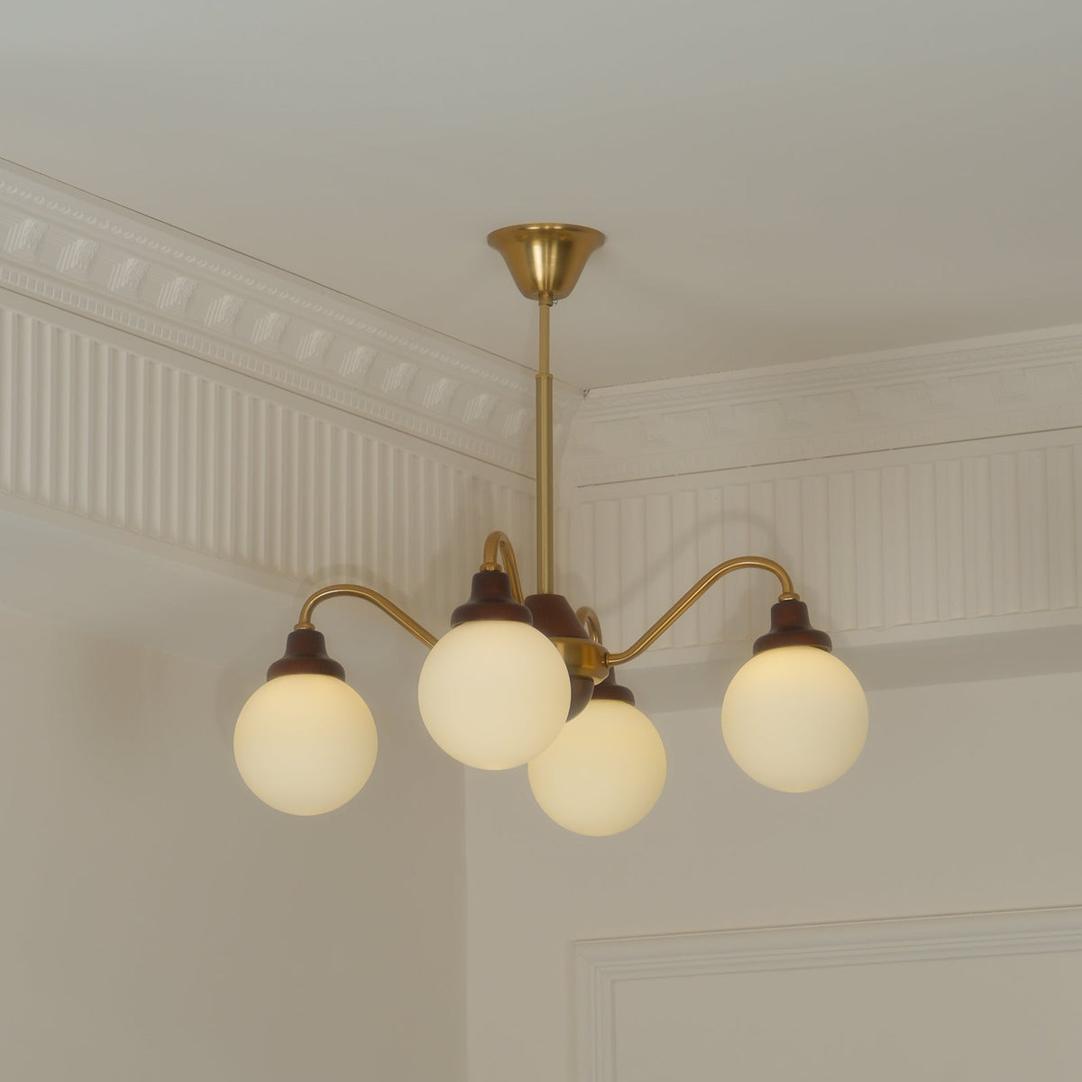 Pardenena Glass Chandelier-Moonnatur