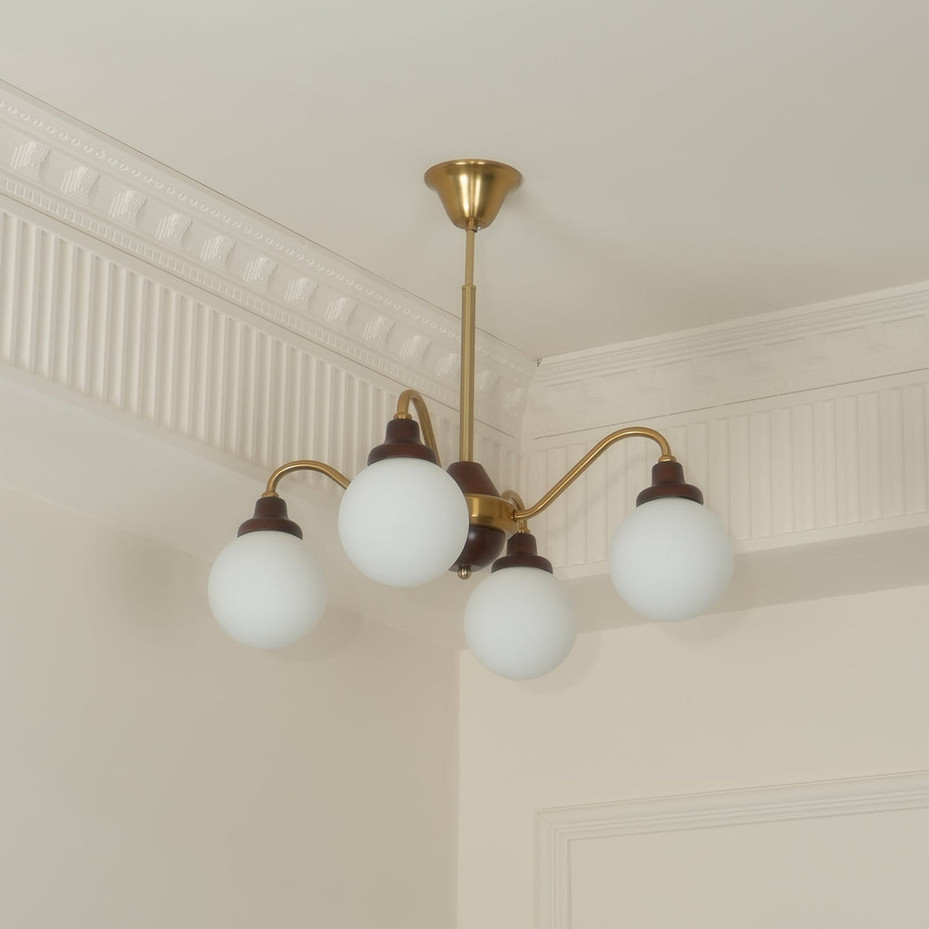Pardenena Glass Chandelier-Moonnatur