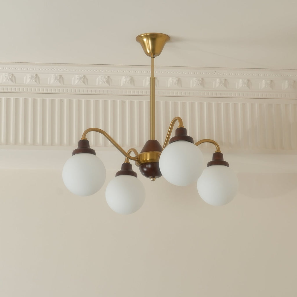 Pardenena Glass Chandelier-Moonnatur