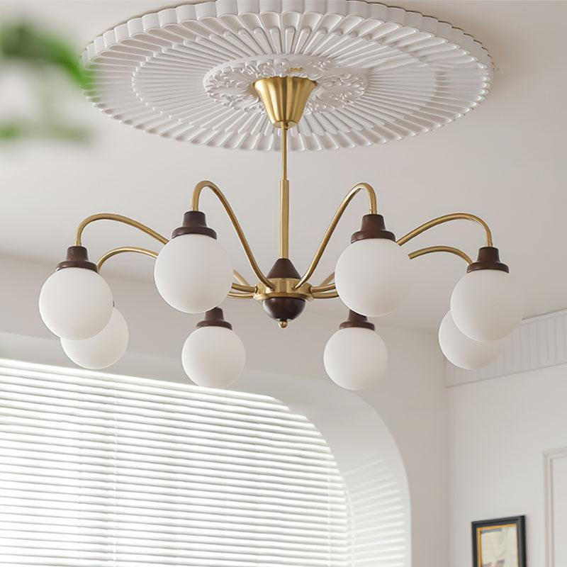 Pardenena Glass Chandelier-Moonnatur