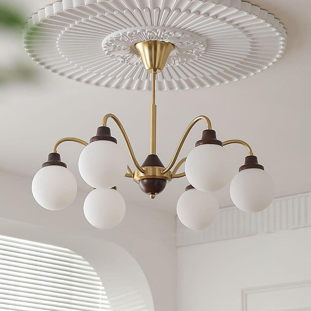 Pardenena Glass Chandelier-Moonnatur