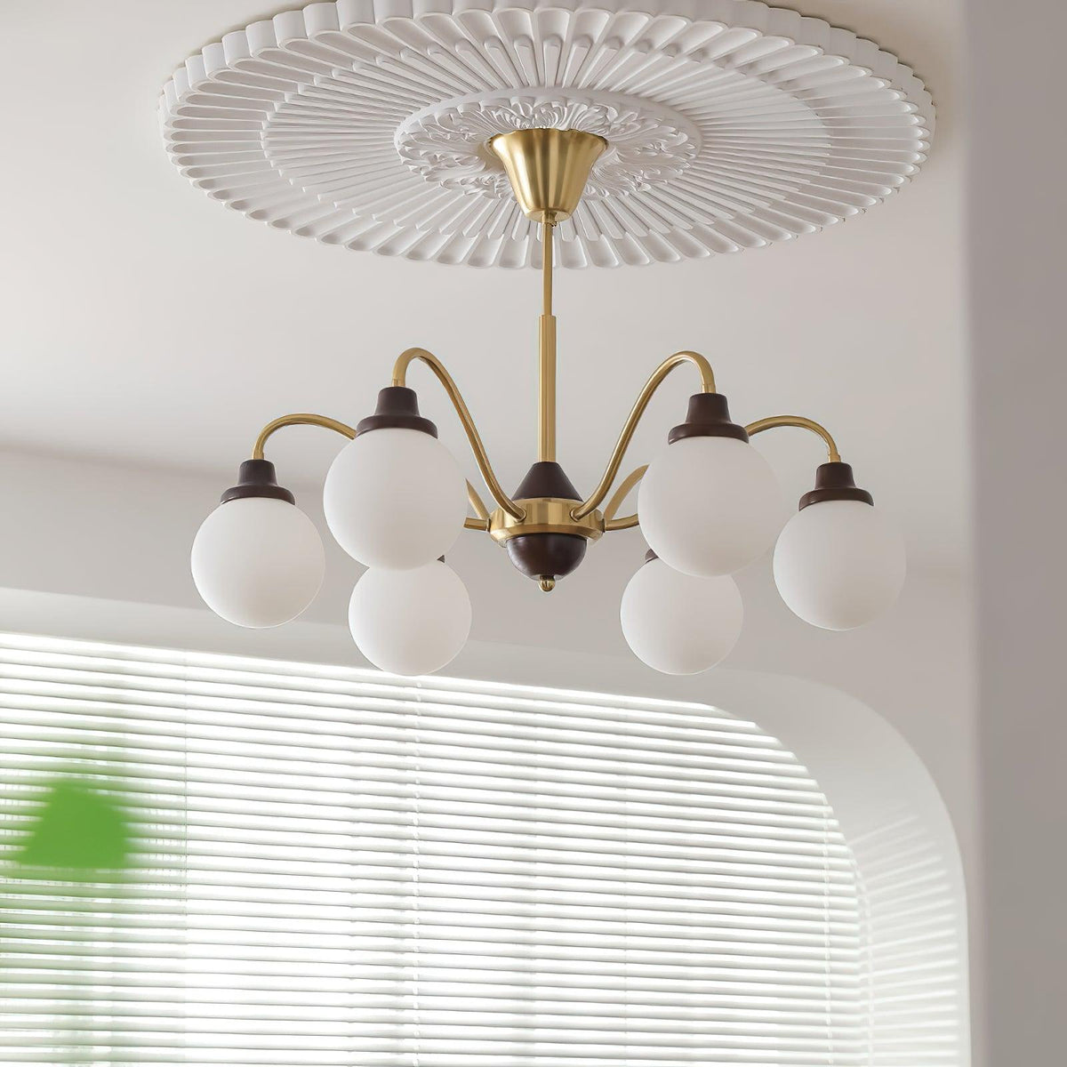 Pardenena Glass Chandelier-Moonnatur