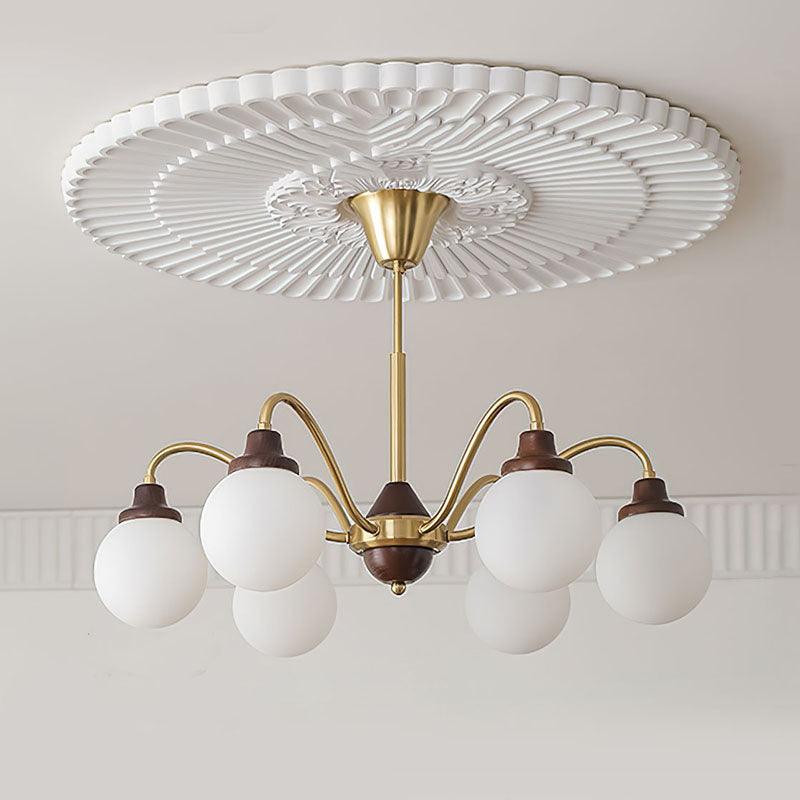 Pardenena Glass Chandelier-Moonnatur