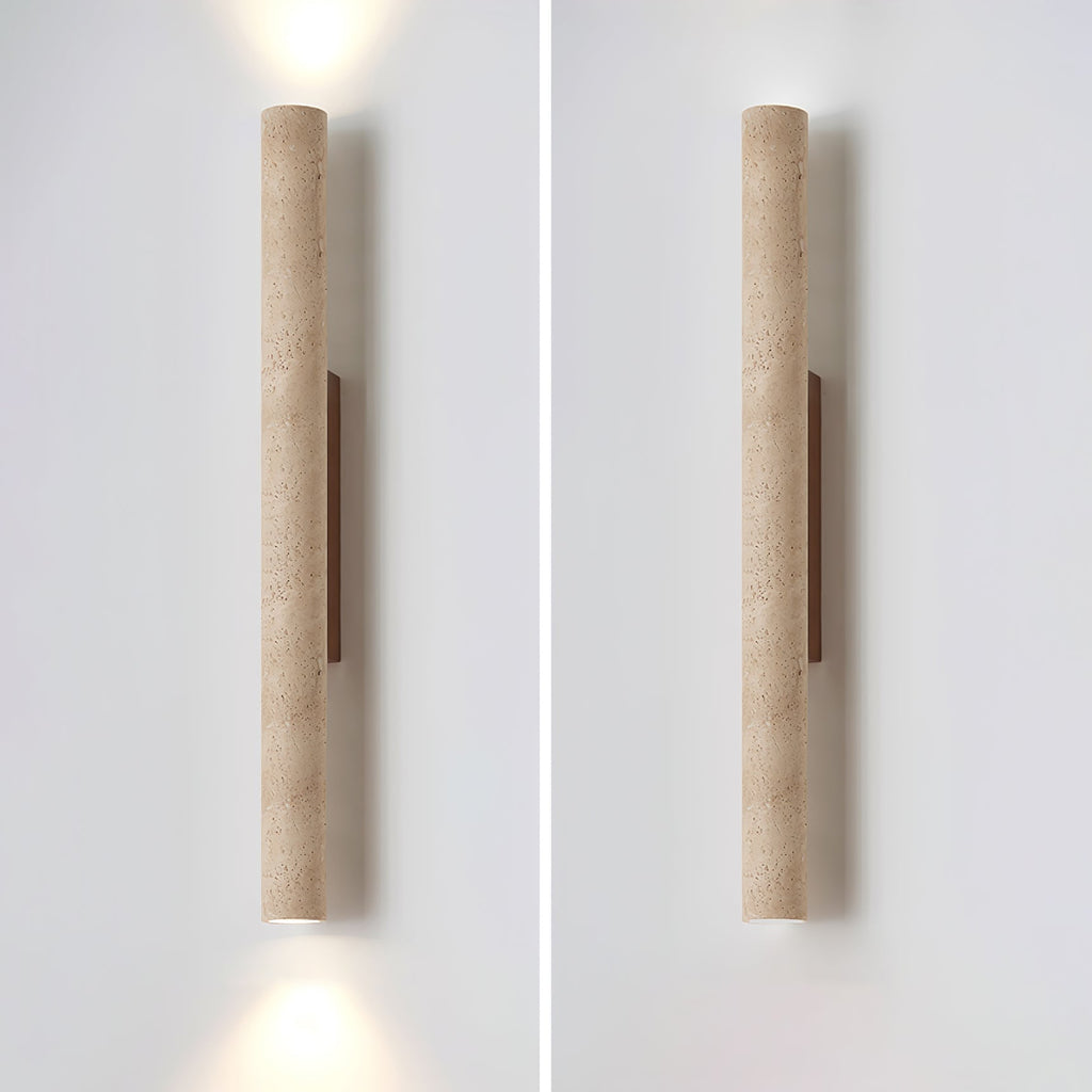 Rildenora Travertine Wall Light-Moonnatur
