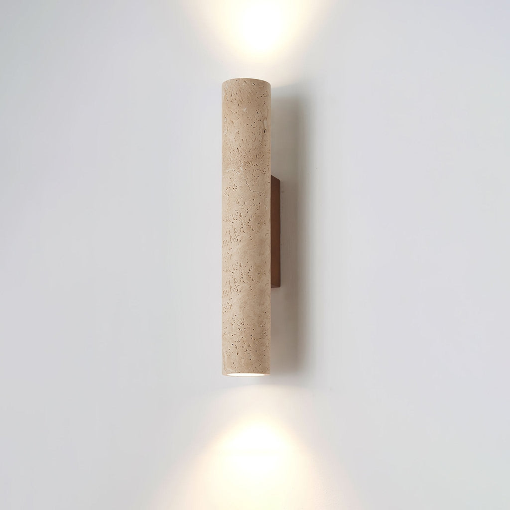 Rildenora Travertine Wall Light-Moonnatur