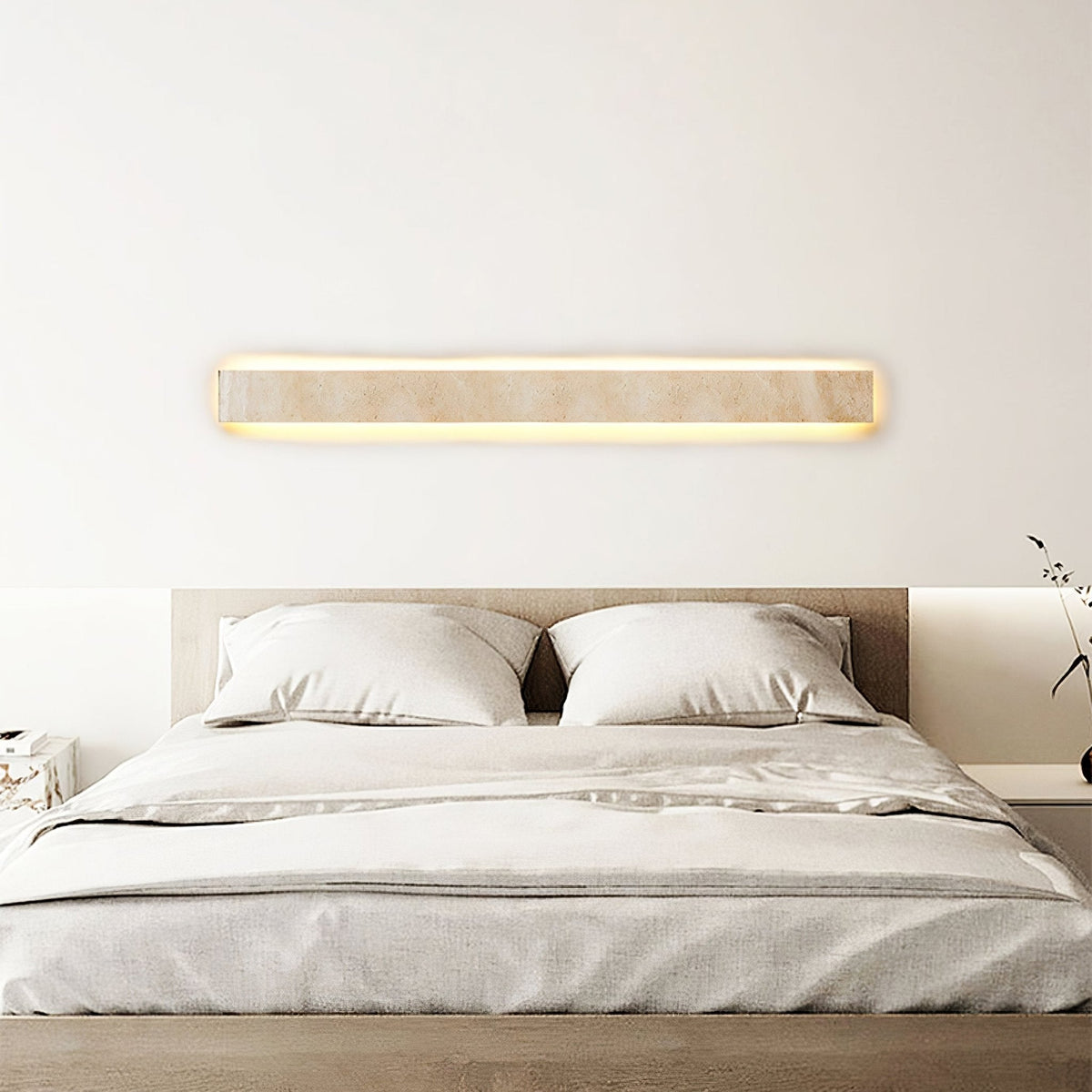 Sorrelaelle Travertine Wall Light-Moonnatur