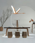 Davenenna Wood Pendant Light-Moonnatur