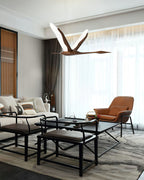 Davenenna Wood Pendant Light-Moonnatur