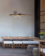 Levenera Wood Pendant Light-Moonnatur