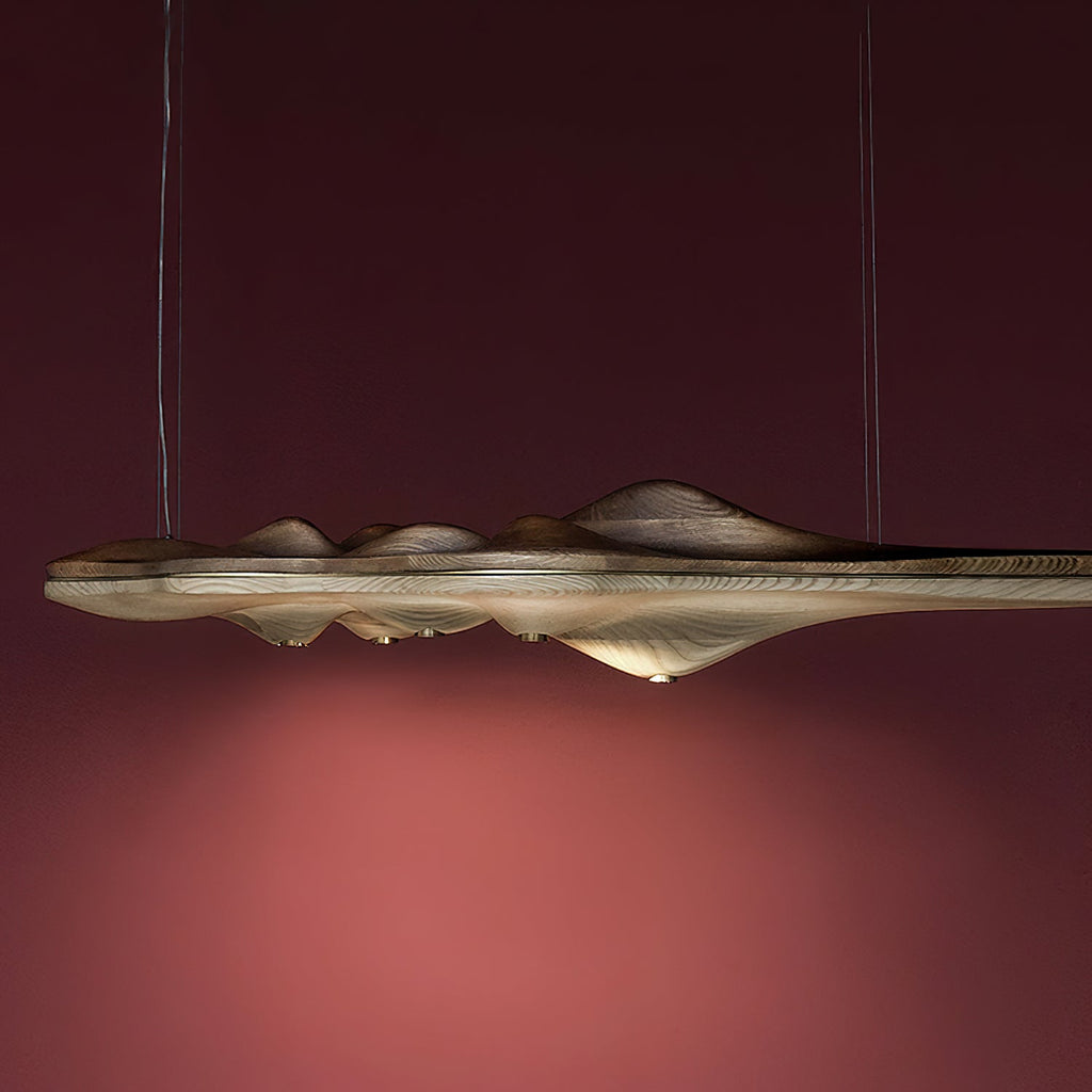 Levenera Wood Pendant Light-Moonnatur