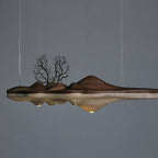 Levenera Wood Pendant Light-Moonnatur
