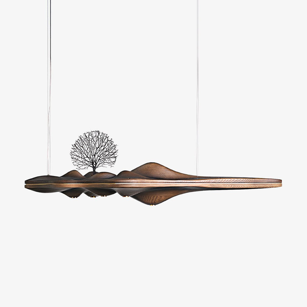 Levenera Wood Pendant Light-Moonnatur