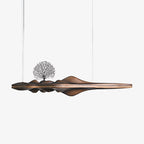 Levenera Wood Pendant Light-Moonnatur