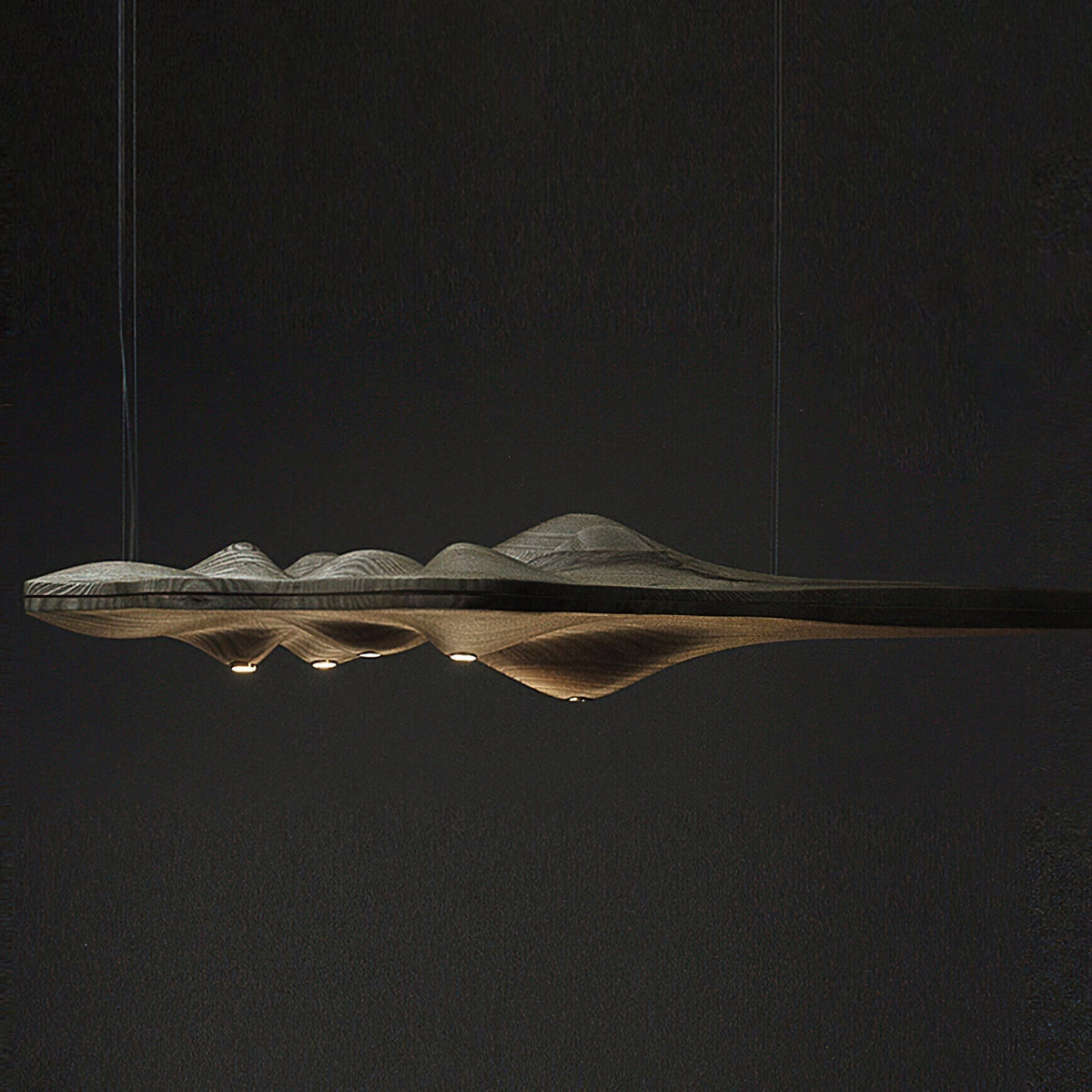 Levenera Wood Pendant Light-Moonnatur