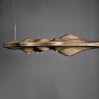 Levenera Wood Pendant Light-Moonnatur