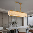 Kilvenholm Alabaster Chandelier-Moonnatur