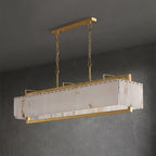 Kilvenholm Alabaster Chandelier-Moonnatur
