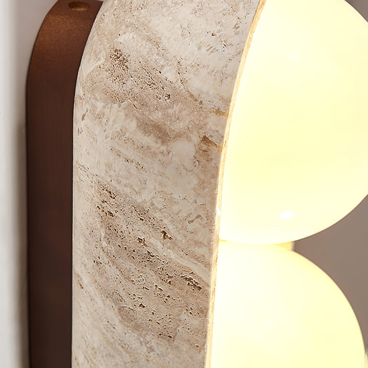 Penrelina Travertine Wall Light-Moonnatur