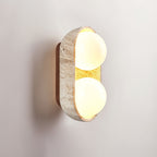 Penrelina Travertine Wall Light-Moonnatur