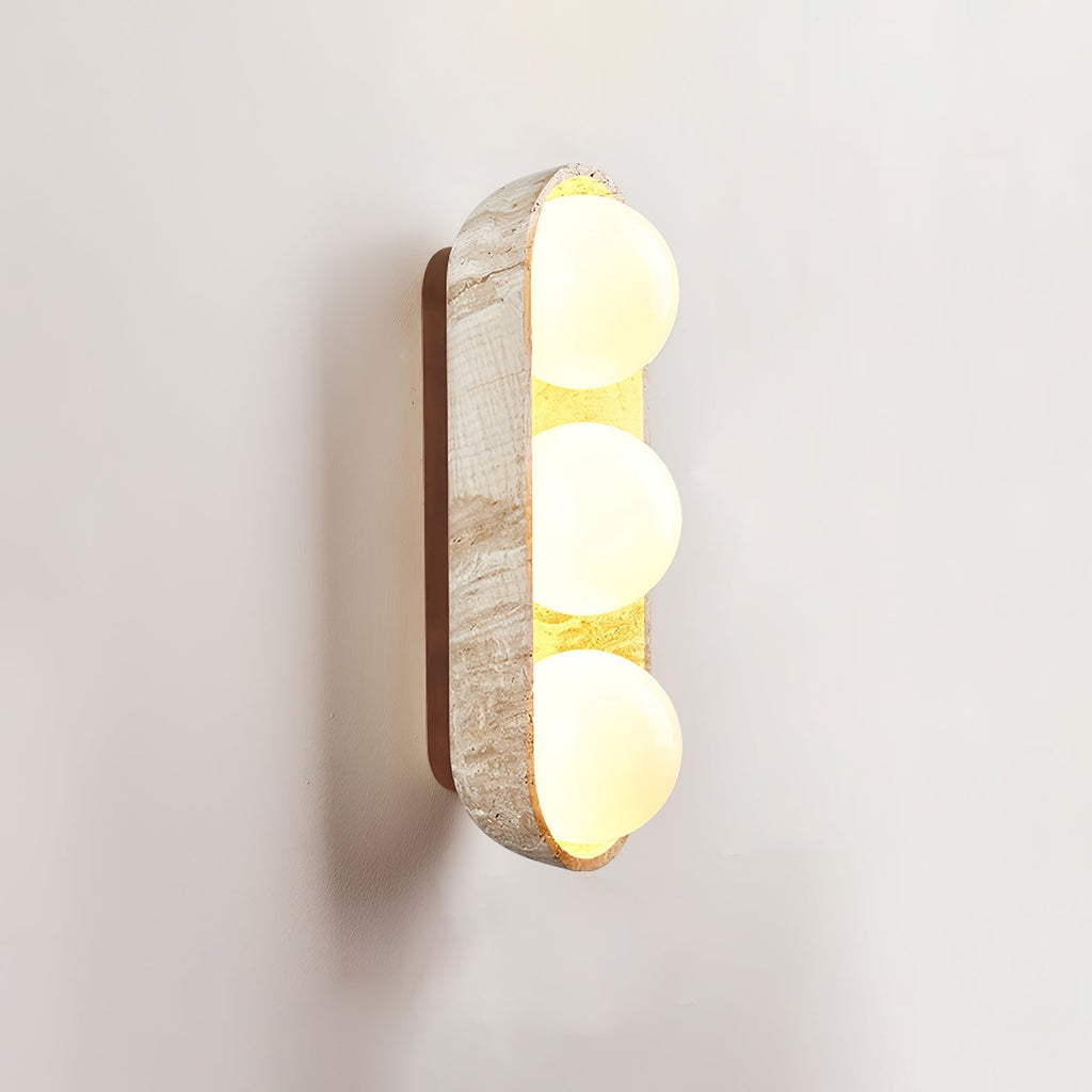 Penrelina Travertine Wall Light-Moonnatur