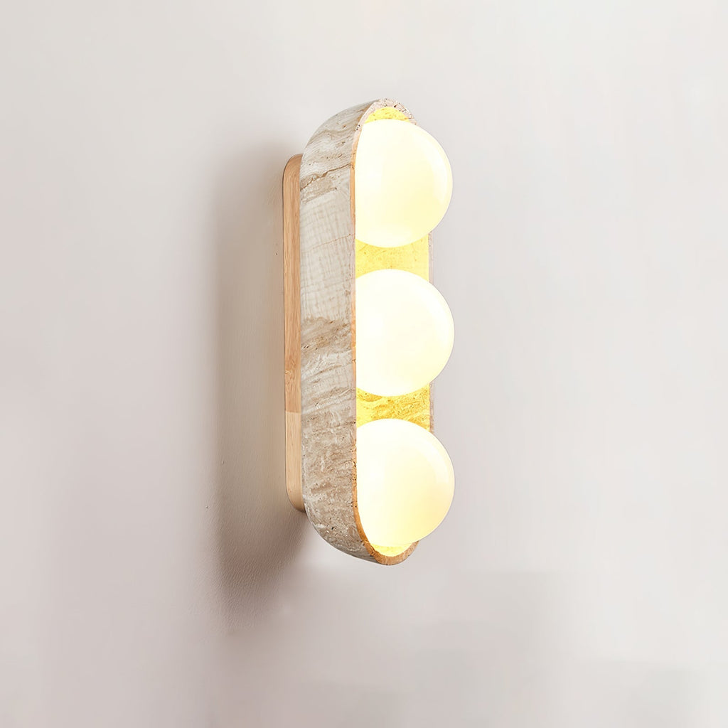 Penrelina Travertine Wall Light-Moonnatur