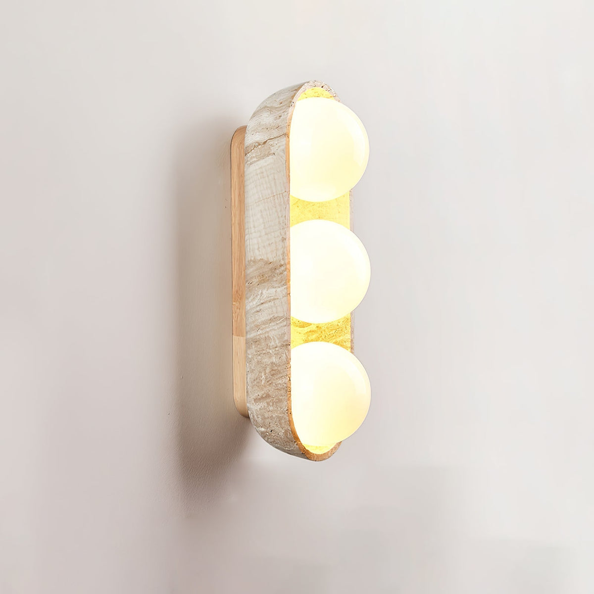 Penrelina Travertine Wall Light-Moonnatur