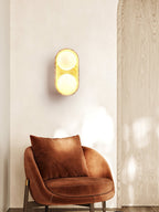 Penrelina Travertine Wall Light-Moonnatur