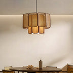 Oveleth Rattan Pendant Light-Moonnatur