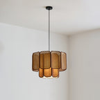 Oveleth Rattan Pendant Light-Moonnatur