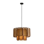 Oveleth Rattan Pendant Light-Moonnatur