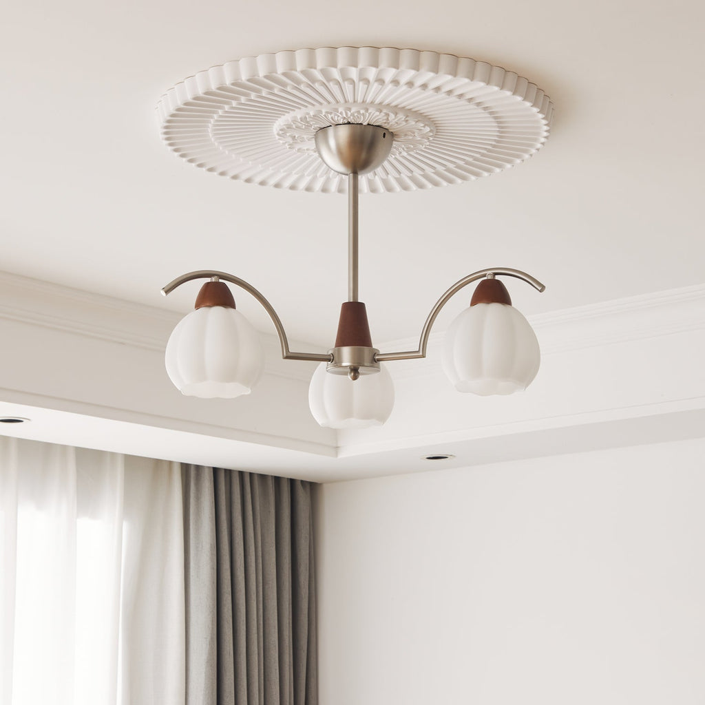 Cardenella Glass Chandelier-Moonnatur