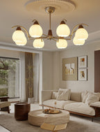 Cardenella Glass Chandelier-Moonnatur