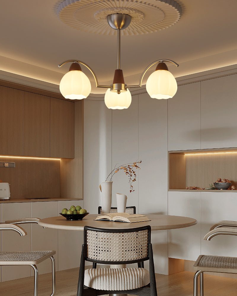 Cardenella Glass Chandelier-Moonnatur