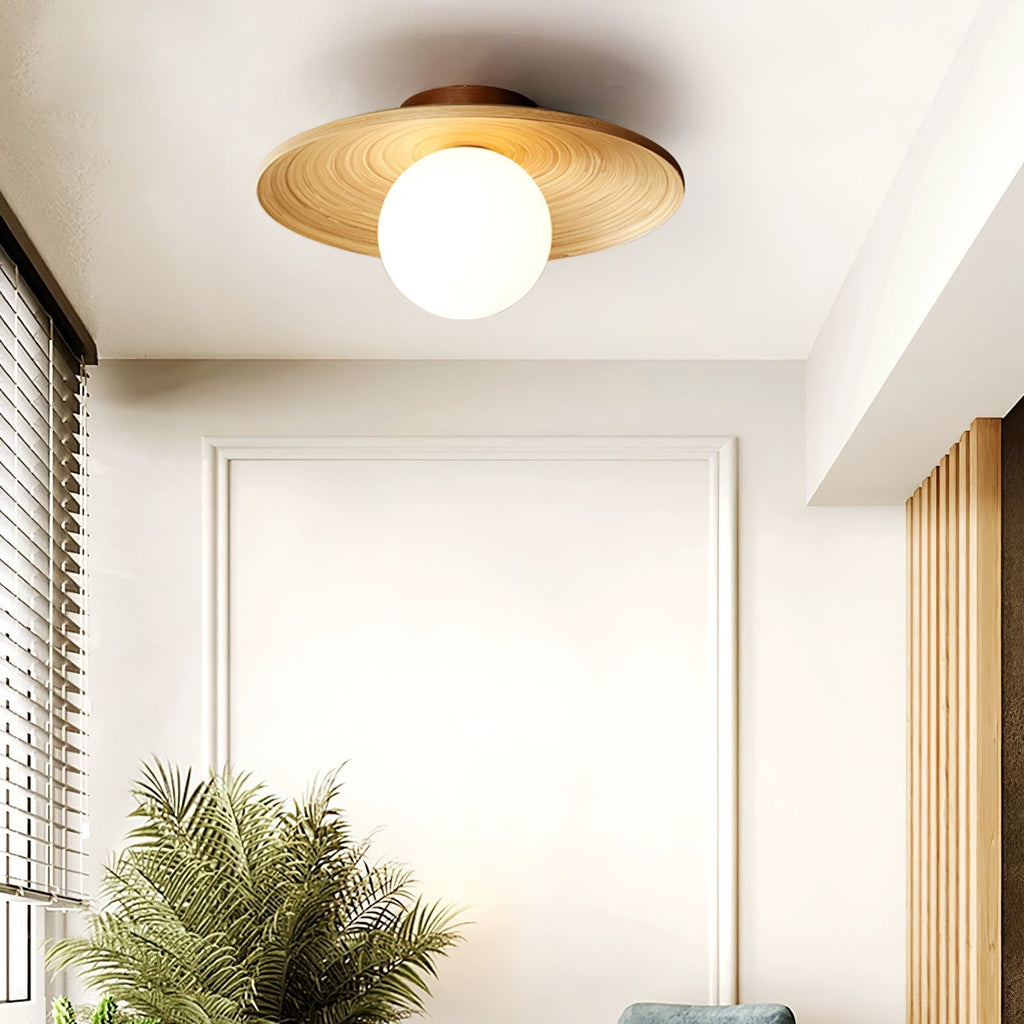 Adairwyn Wood Ceiling Light-Moonnatur