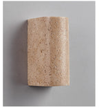 Sardenlynne Travertine Wall Light-Moonnatur