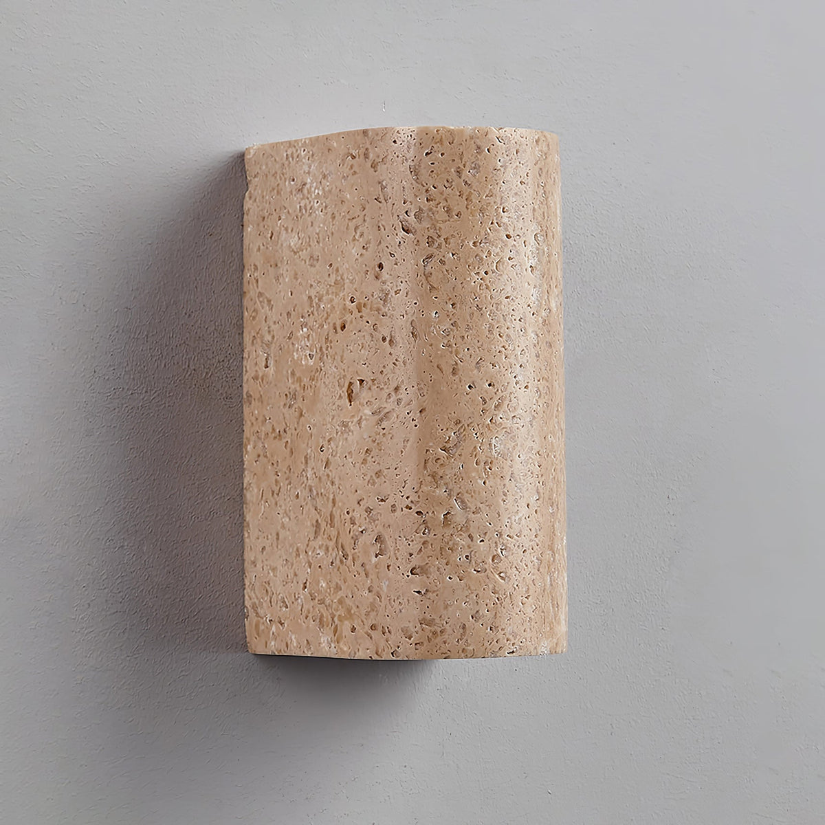 Sardenlynne Travertine Wall Light-Moonnatur