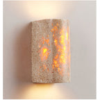 Sardenlynne Travertine Wall Light-Moonnatur
