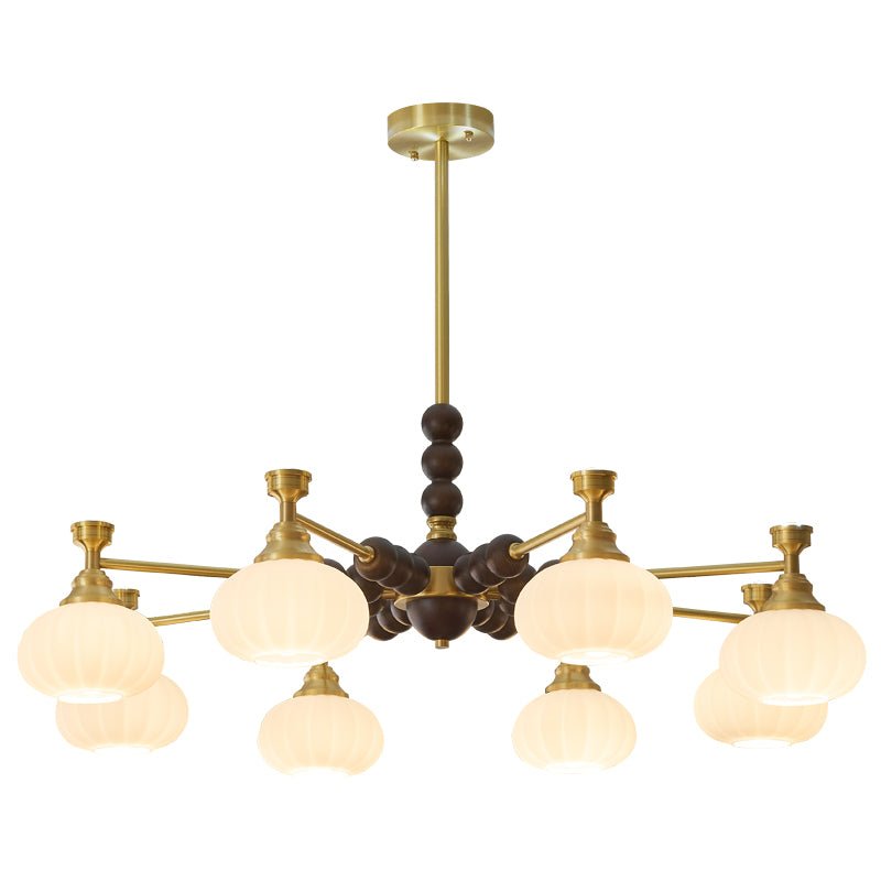 Samelia Wood Chandelier-Moonnatur