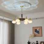 Samelia Wood Chandelier-Moonnatur