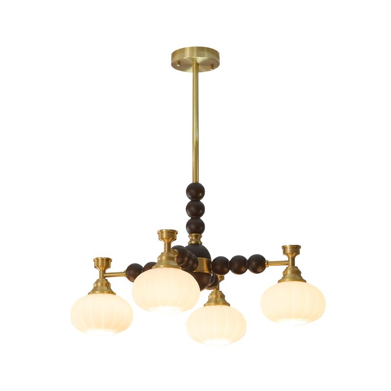 Samelia Wood Chandelier-Moonnatur