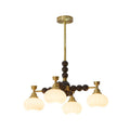 Samelia Wood Chandelier-Moonnatur
