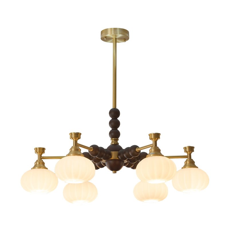 Samelia Wood Chandelier-Moonnatur