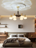 Samelia Wood Chandelier-Moonnatur