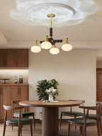 Samelia Wood Chandelier-Moonnatur